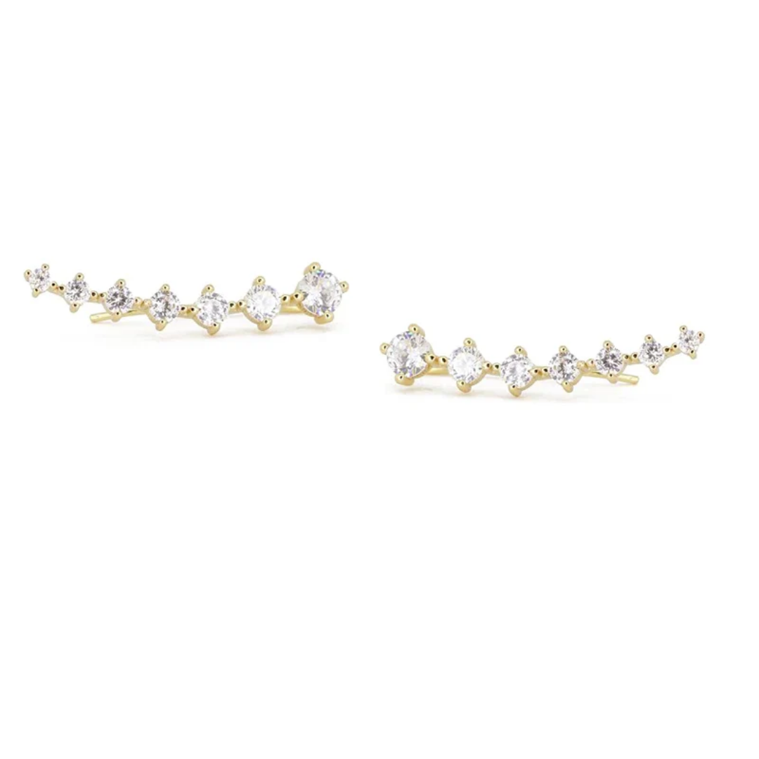 Sophie Ear Climber Crawler Earrings