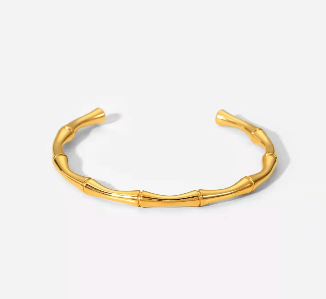 Forest Branch Style Bracelet in 18K Gold Plating