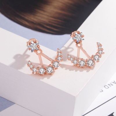 Smiling Moon Shaped with Zirconias