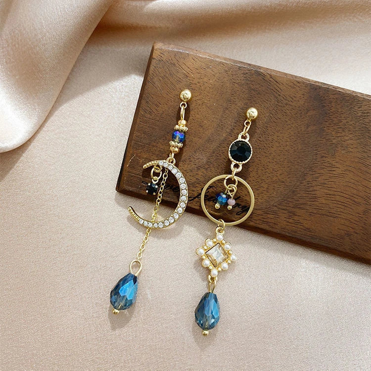 Blue Moon Crystal Dangle