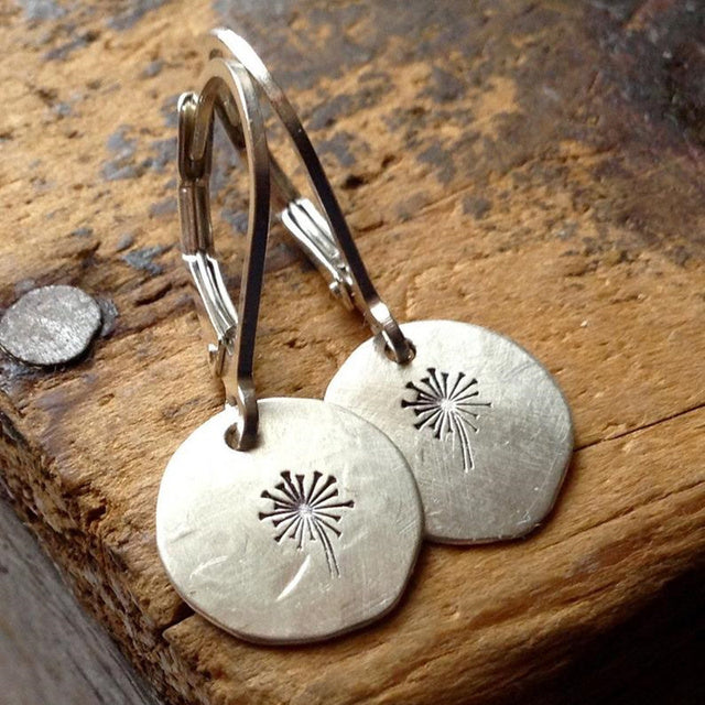 Dandelion Silver Plated