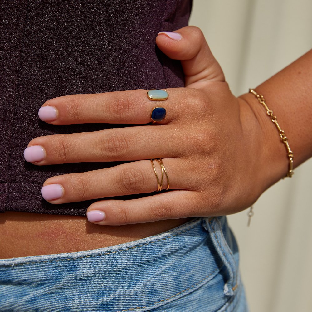 Pure Beauty- Unique Wrap Ring