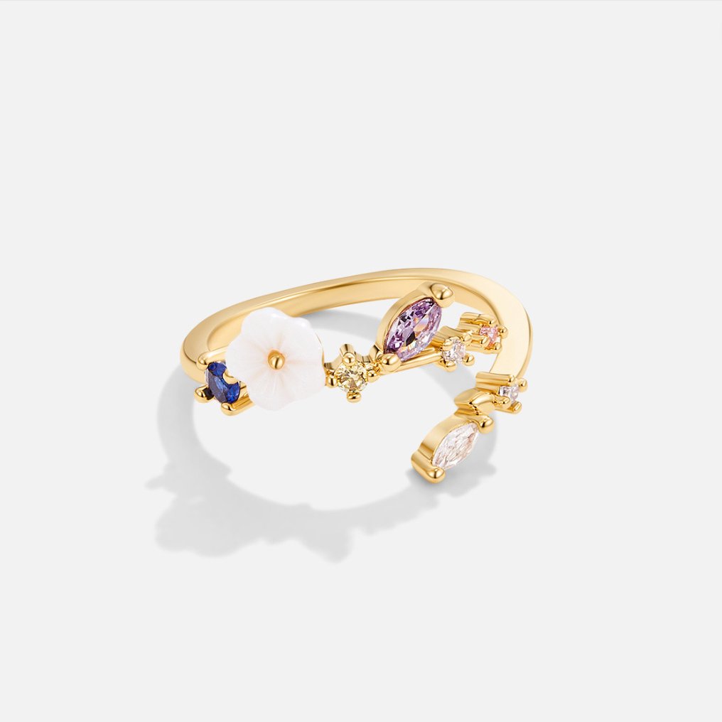 Lux petal Ring