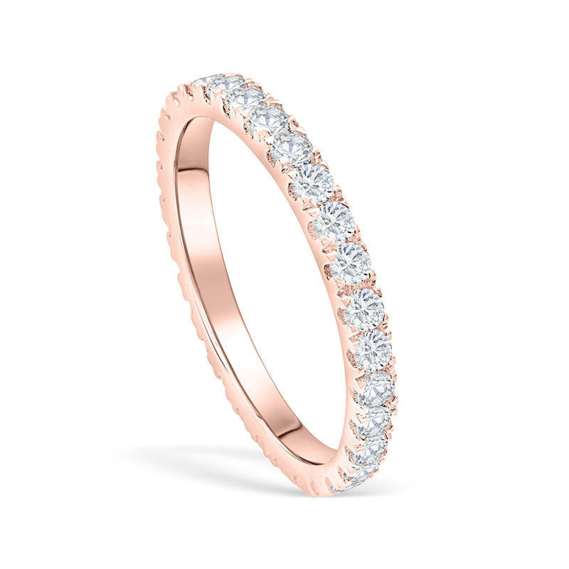 The Elva Stackable Eternity Band Ring