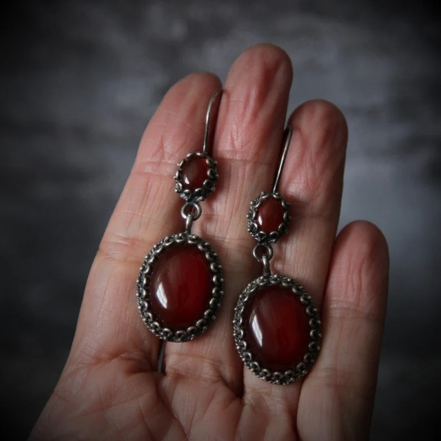 Boho with Red Crystal
