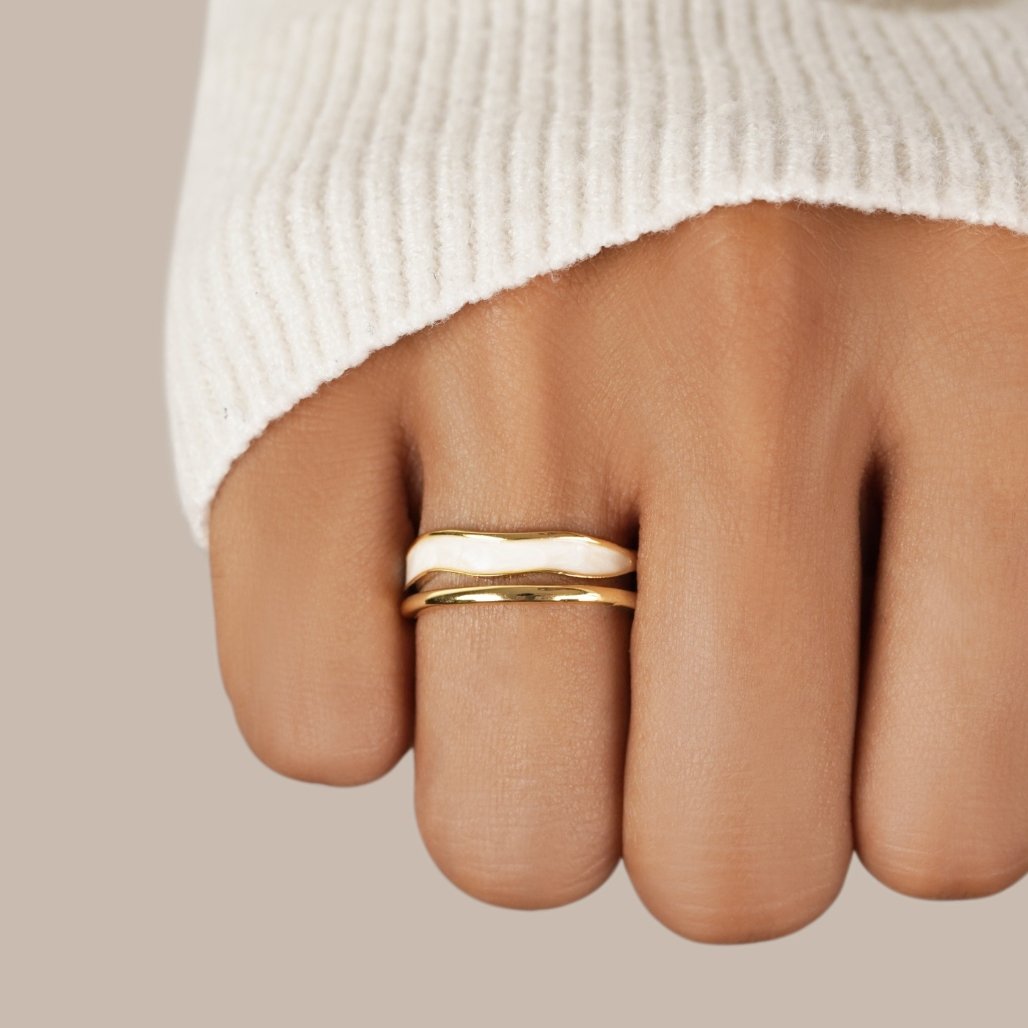 Lux Air Layered Ring