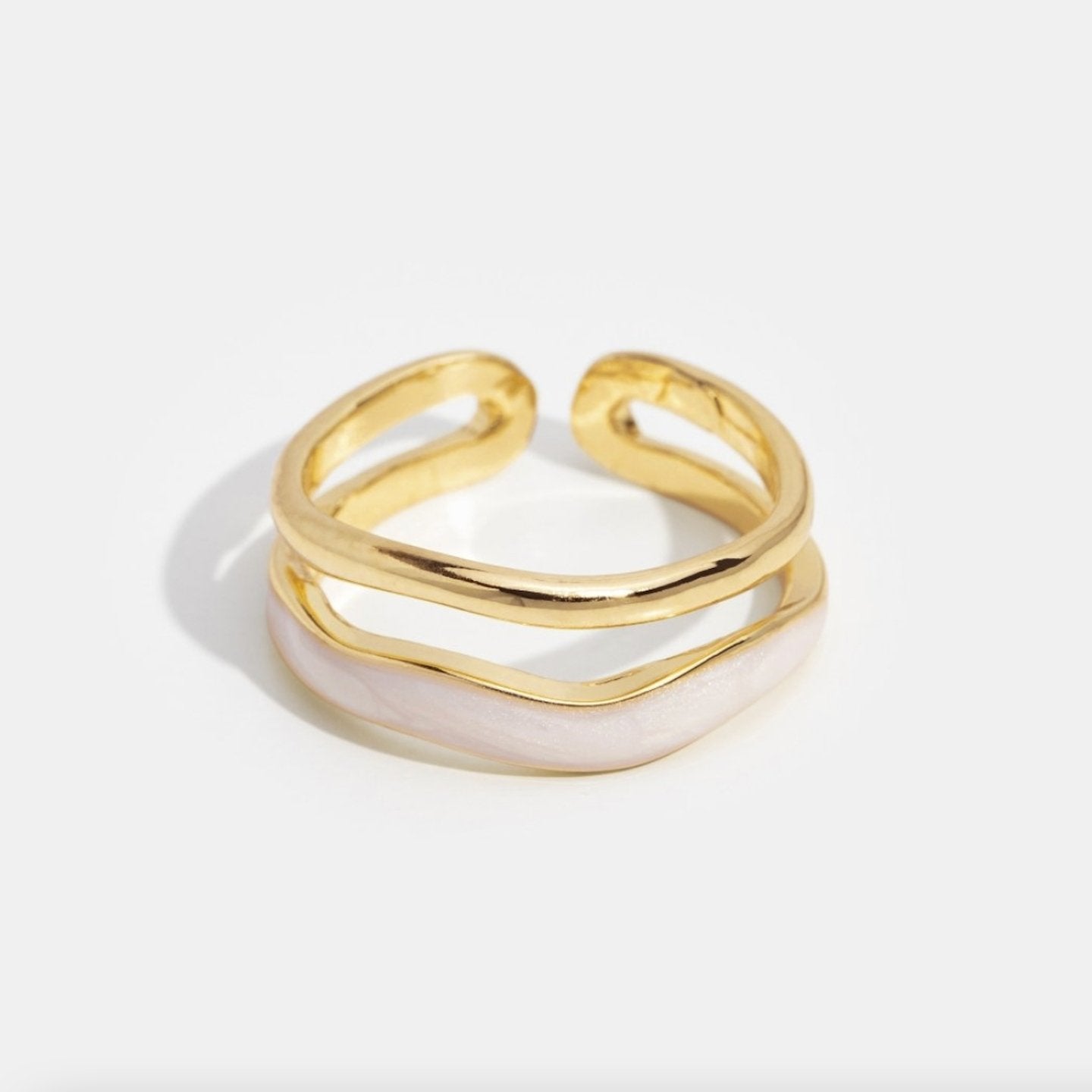 Lux Air Layered Ring