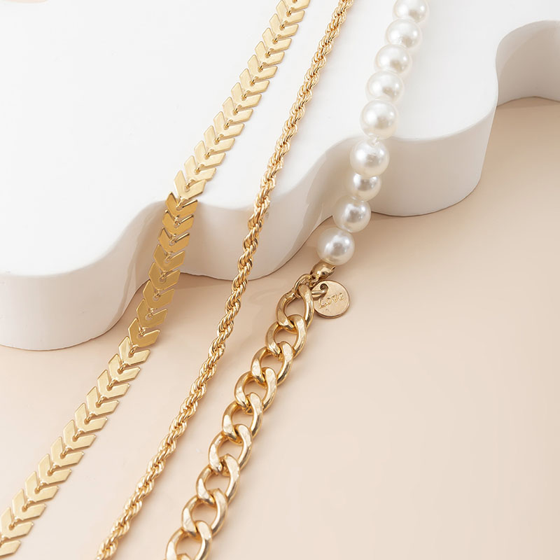 3Pcs Multilayer Women Anklet