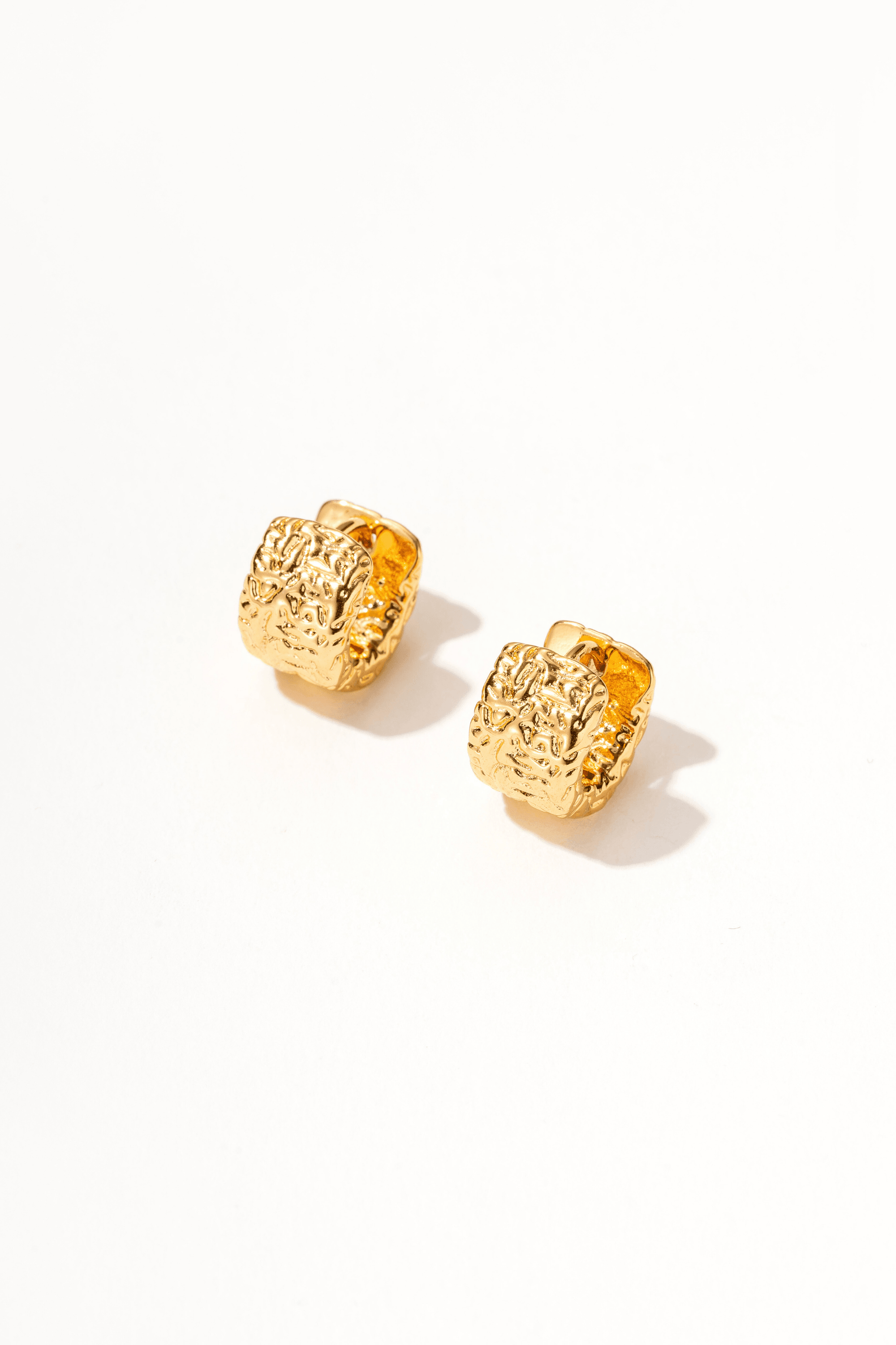 Elle Gold Huggie Earrings