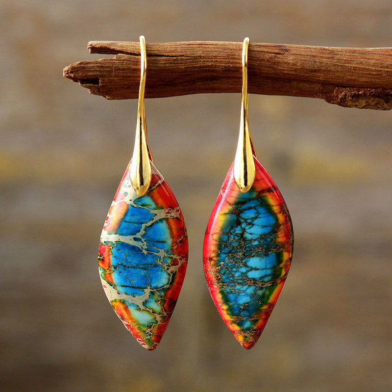 Imperial Jasper Cahya Earrings