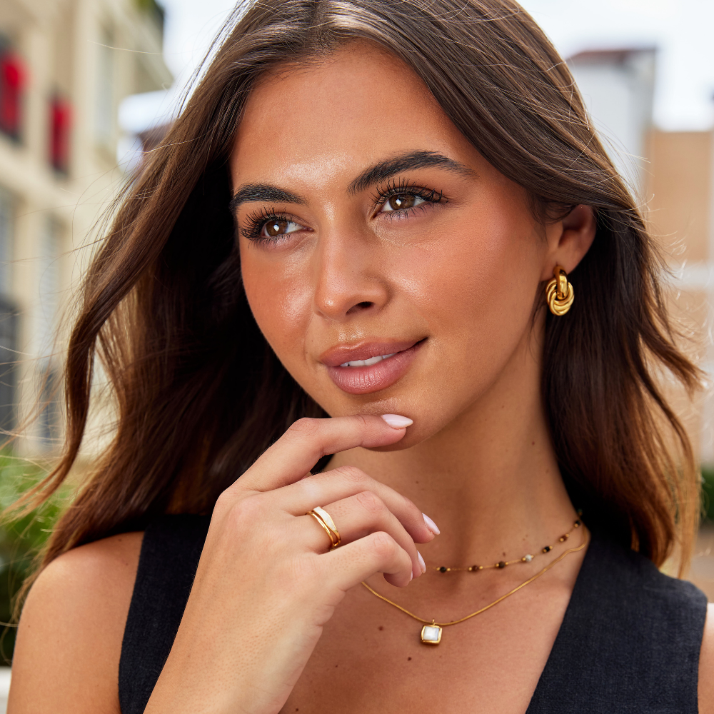 Lux Air Layered Ring