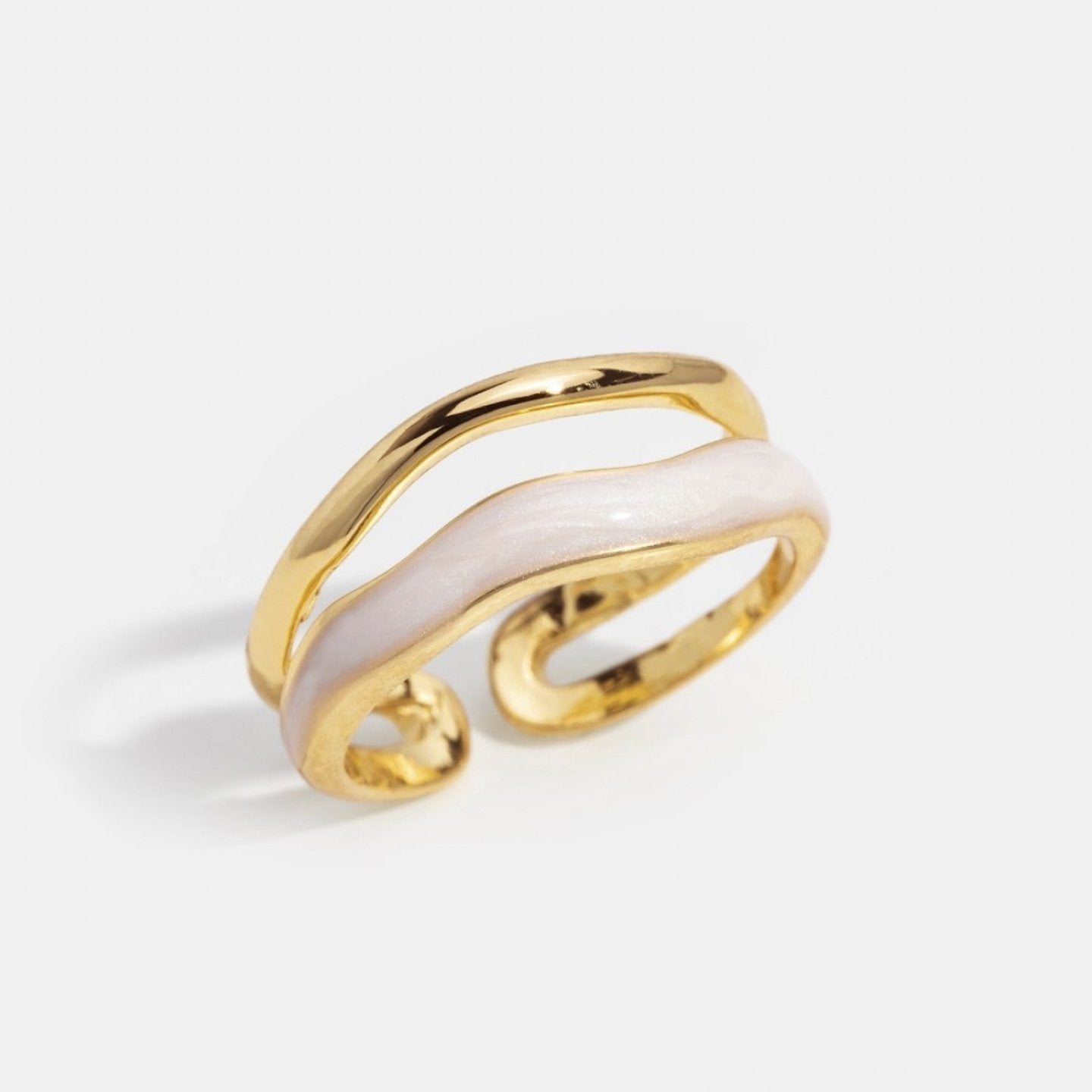 Lux Air Layered Ring